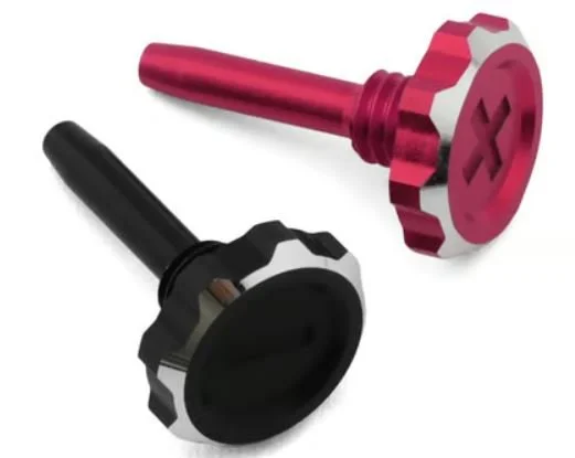 1UP Racing "Lockdown" Adjustable Bullet Plug Grips (Pink/Black)  |  1UP-19494