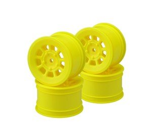 J Concepts 9 Shot 2.2" Rear Wheel, Yellow