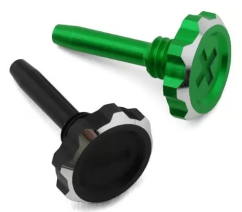 1UP Racing "Lockdown" Adjustable Bullet Plug Grips (Green/Black)     |  1UP-19498