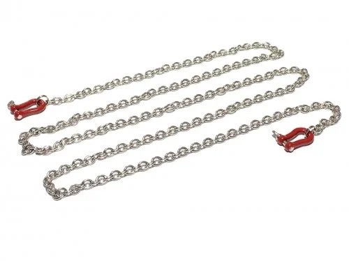 Team Raffee Co. Scale Accessories - Chain w/ Hook Red   |   BRSCAC80126