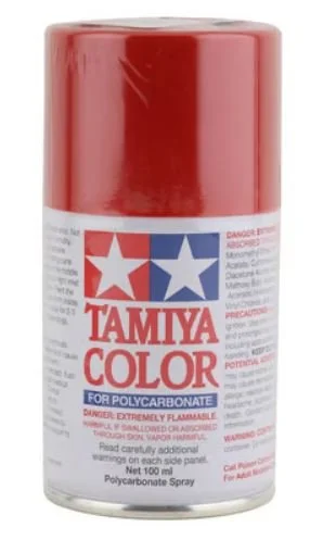 Tamiya PS-60 Bright Mica Red Lexan Spray Paint (100ml)