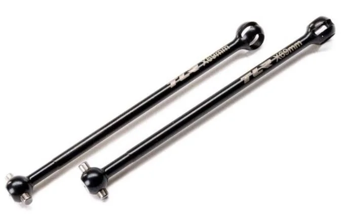 Team Losi Racing CVA Driveshaft Bones, X69mm: 22X (2)