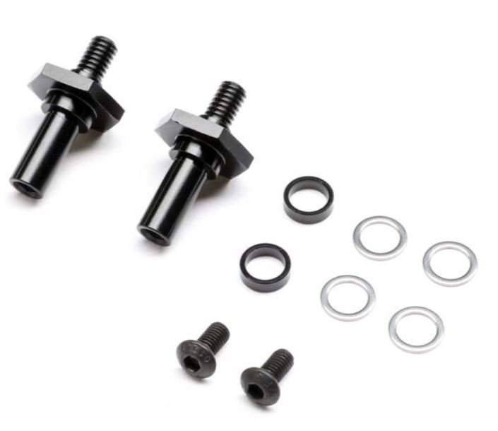 Team Losi Racing - Front Axle, Aluminum (2): 22X