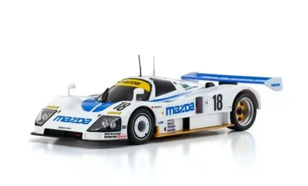 Kyosho MR-04 RWD Mini-Z Readyset w/1991 Mazda 787B LM Body (White/Blue) w/KT-531P 2.4GHz Radio