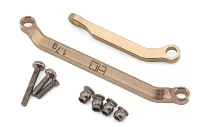 Hot Racing Axial SCX30 Brass Steering Link Set (1.7g)      SXTY49H