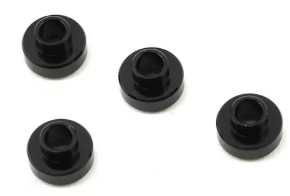 Team Associated Aluminum Servo Washers (Black) | 27128 | ASC27128