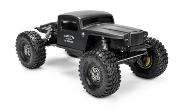 JConcepts Anvil 1/10 Rock Crawler Pre-Trimmed Body (Clear) (12.3") (Cab Only)       0492