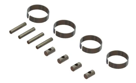 ARRMA CVD Driveshaft Metal Fittings (2)