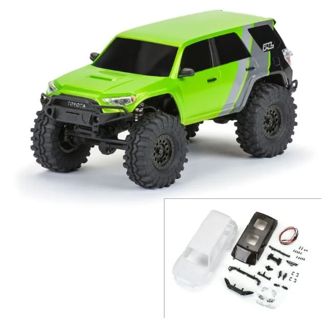 Pro-Line Racing 1/24 2024 Toyota 4Runner TRD Pro White Hard Body Unassembled: SCX24