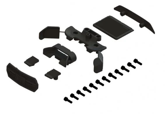 ARRMA Monster Truck Body Parts Set: GROM