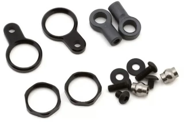 Team KNK 90mm Boss Shocks Offset Mounts (2)