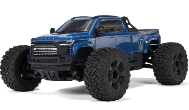 Arrma 1/10 BIG ROCK 223S DSC 4X4 RTR Brushless Monster Truck, Blue