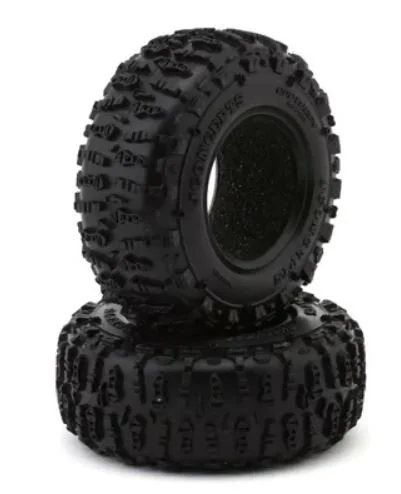 JConcepts Ruptures 1.3" Micro Rock Crawler Tires (63mm OD) (2) (Green) w/Foam Inserts     4200-02