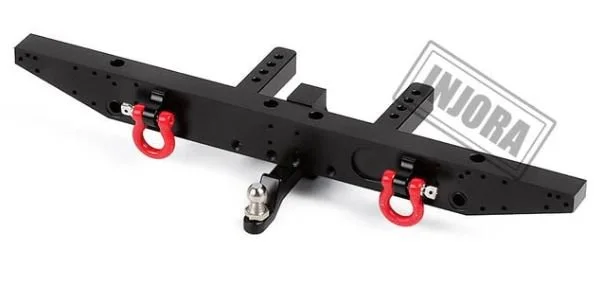 INJORA Classic Metal Rear Bumper for Traxxas TRX-4