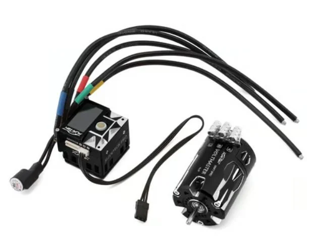 Furitek SlideVolt Pro 1/10 Drift Sensored Brushless ESC & Motor Combo (10.5T) (Black)