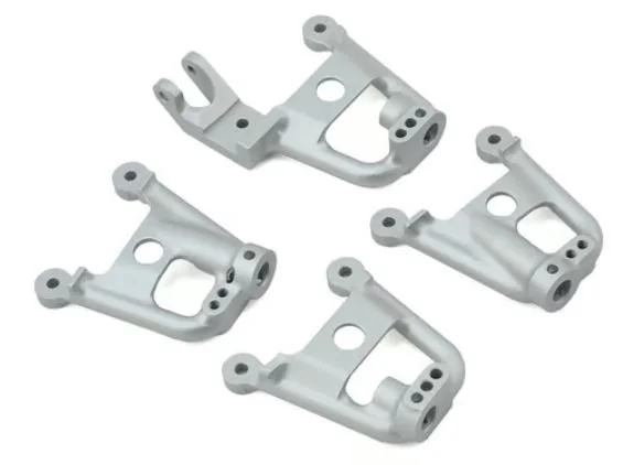 Vanquish Products SCX10 II Shock Hoops (Silver)