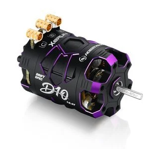 Hobbywing Xerun D10 Brushless Drift Motor - 10.5T 4600kv, Spirit Edition (Purple)   |  30401136