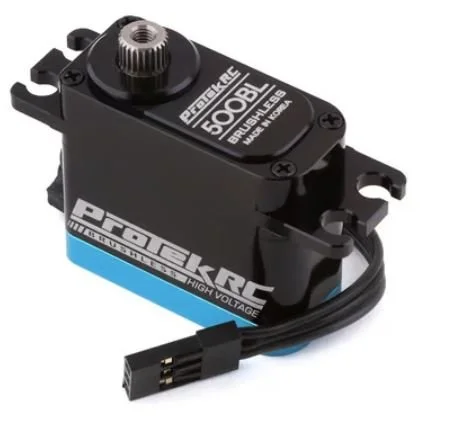 ProTek RC 500BL "Black Label" 1/12 High Torque Brushless Mini Servo (High Voltage/Metal Case)
