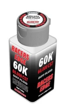 Racers Edge 60,000cSt 70ml 2.36oz Pure Silicone Diff Fluid