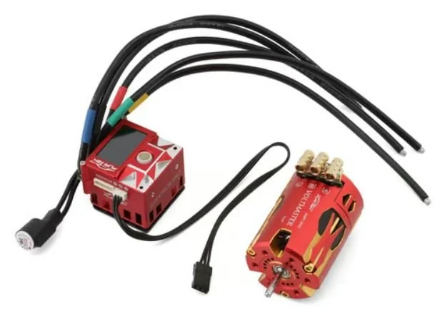 Furitek SlideVolt Pro 1/10 Drift Sensored Brushless ESC & Motor Combo (10.5T) (Red)