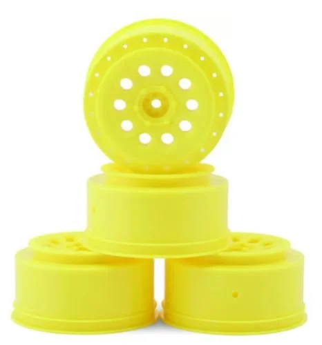 Pro-Motion 2.2" Magnum Short Course Wheels (Yellow) (4) (3mm Offset) w/12mm Hex   4430-Y