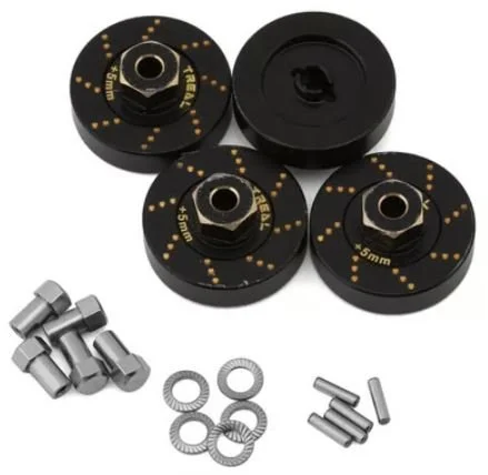 Treal Hobby Axial SCX24 Brass Extended Wheel Hex Hub (+5mm) (4) (12g)     X002RZTQ0R