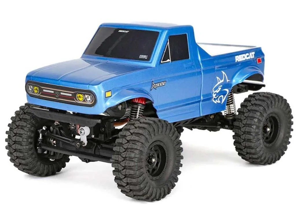 Redcat Ascent-32 1/32 4WD RTR Rock Crawler (Blue) w/2.4GHz Radio, Battery & Charger