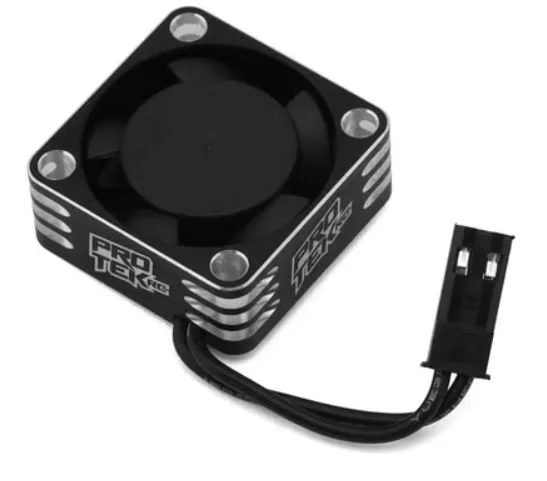 ProTek RC 25x25x10mm Aluminum High Speed HV Cooling Fan (Silver/Black) | PTK-2116