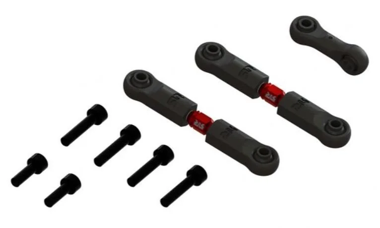 ARRMA Aluminum Adjustable Steering Links Set B (2): GROM