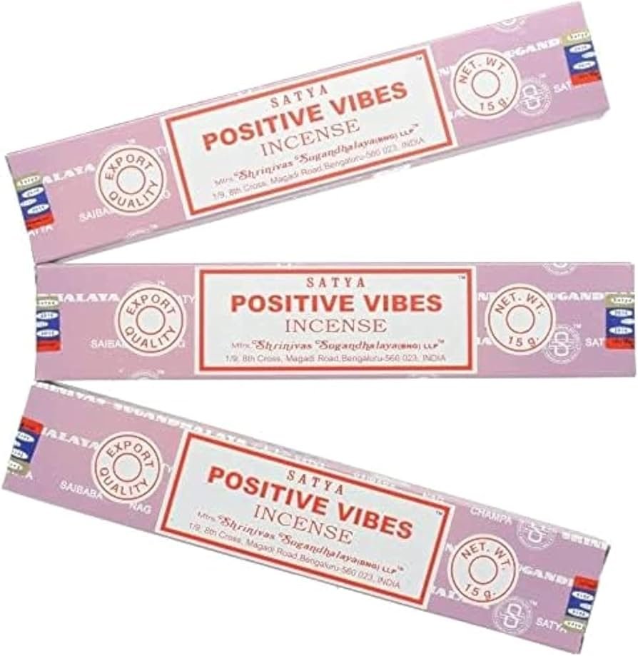 Satya Incense - Positive Vibes