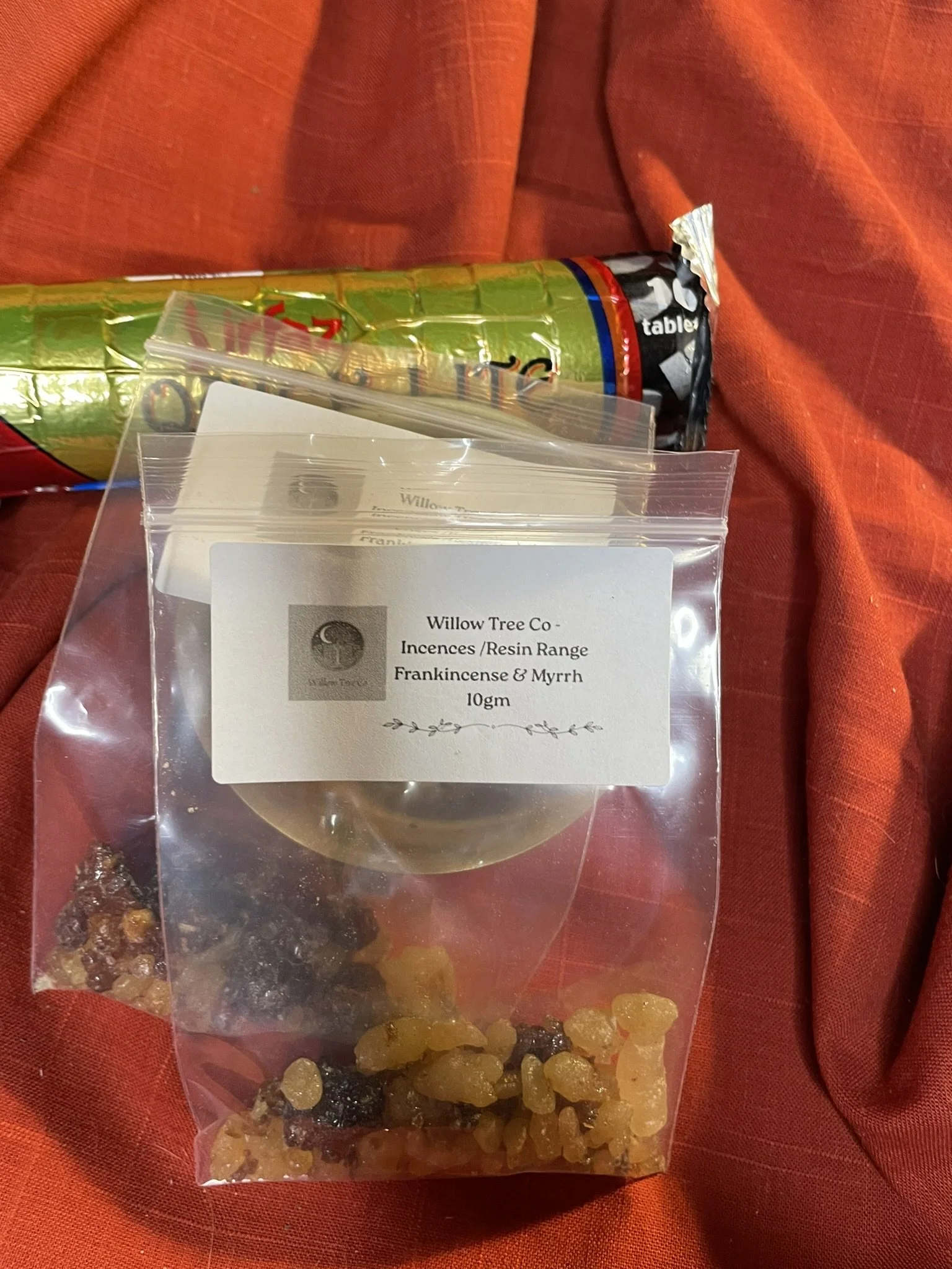 Resin - Frankincense & Myrrh -10gm