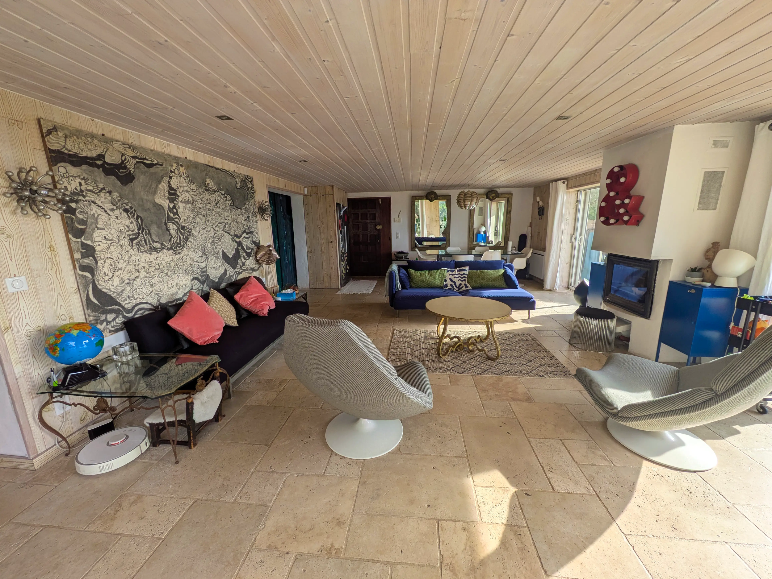 Grande espace de vie pour moments en famille