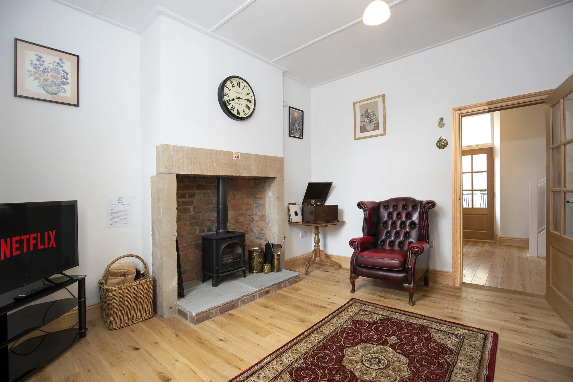 Stone cottage in Wolsingham with wood-burning stove and traditional interiors