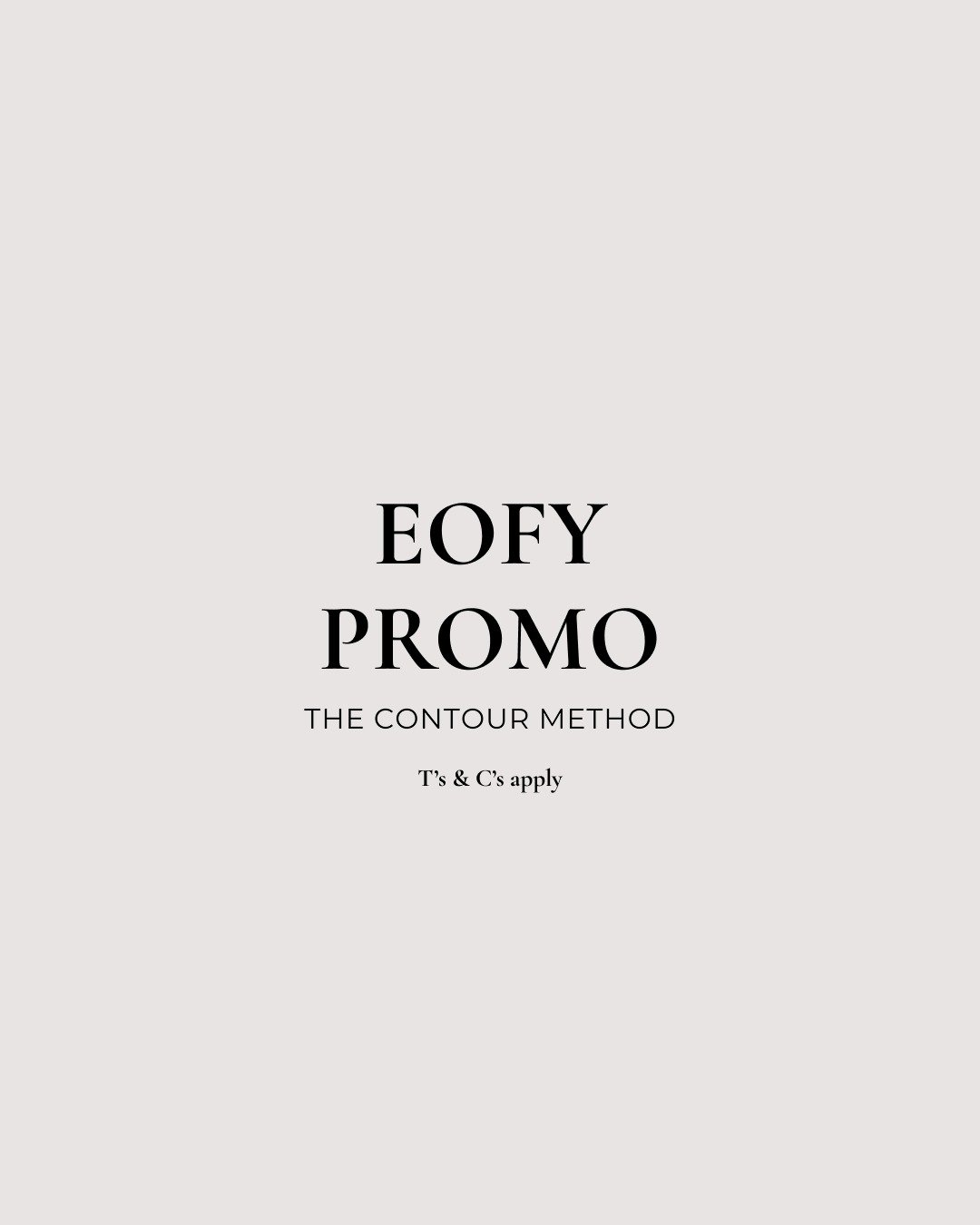 EOFY promo at THE CONTOUR METHOD

Send me a DM to take advantage of the offer before it ends on 30 June.

Same terms and conditions apply as per the 6 and 10 session packages.

Within these sessions you can choose:
Lymphatic Drainage Treatment 
Anti-