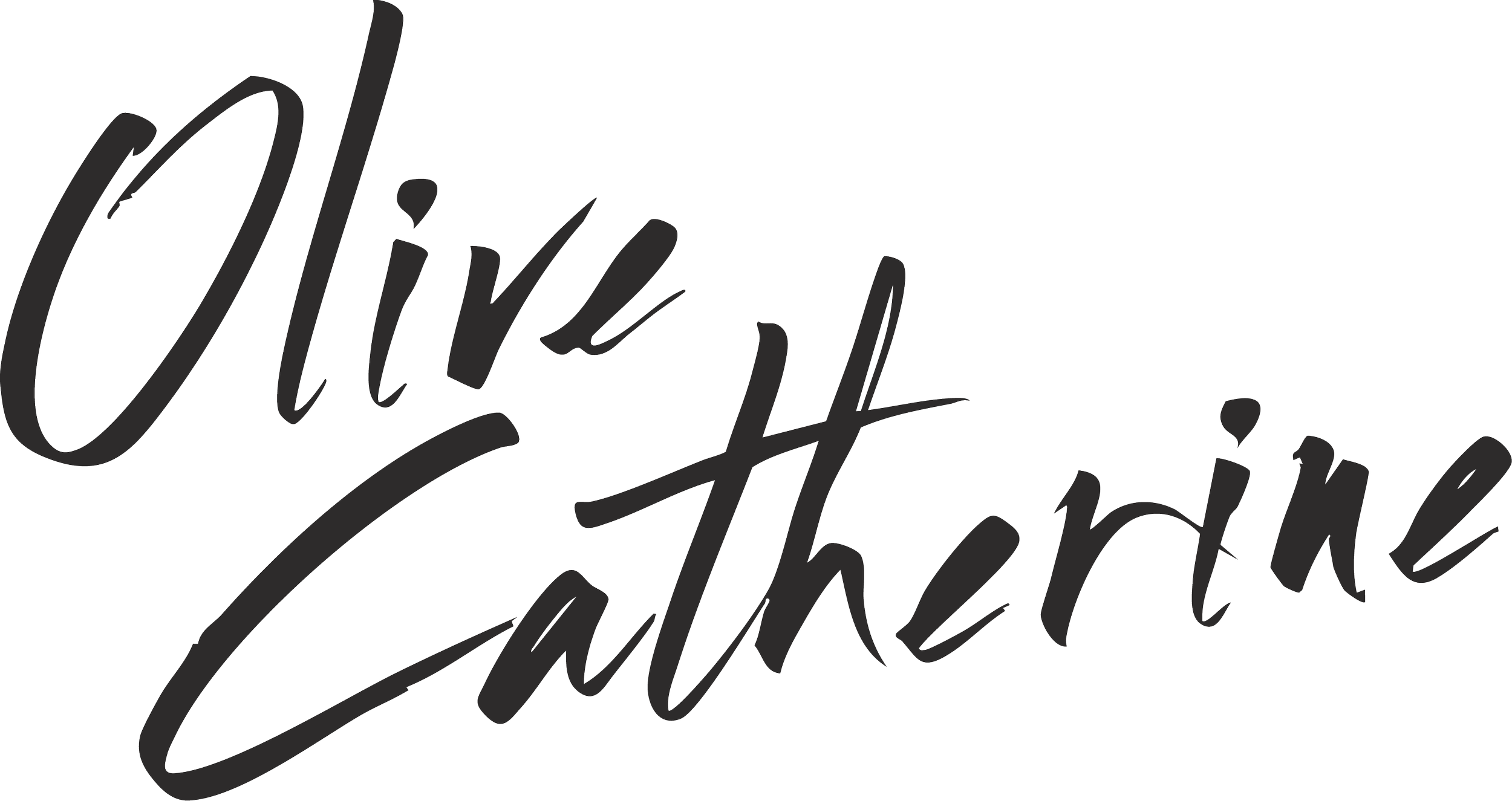 Text that says 'Olive's Ethereal' in a stylish script font.