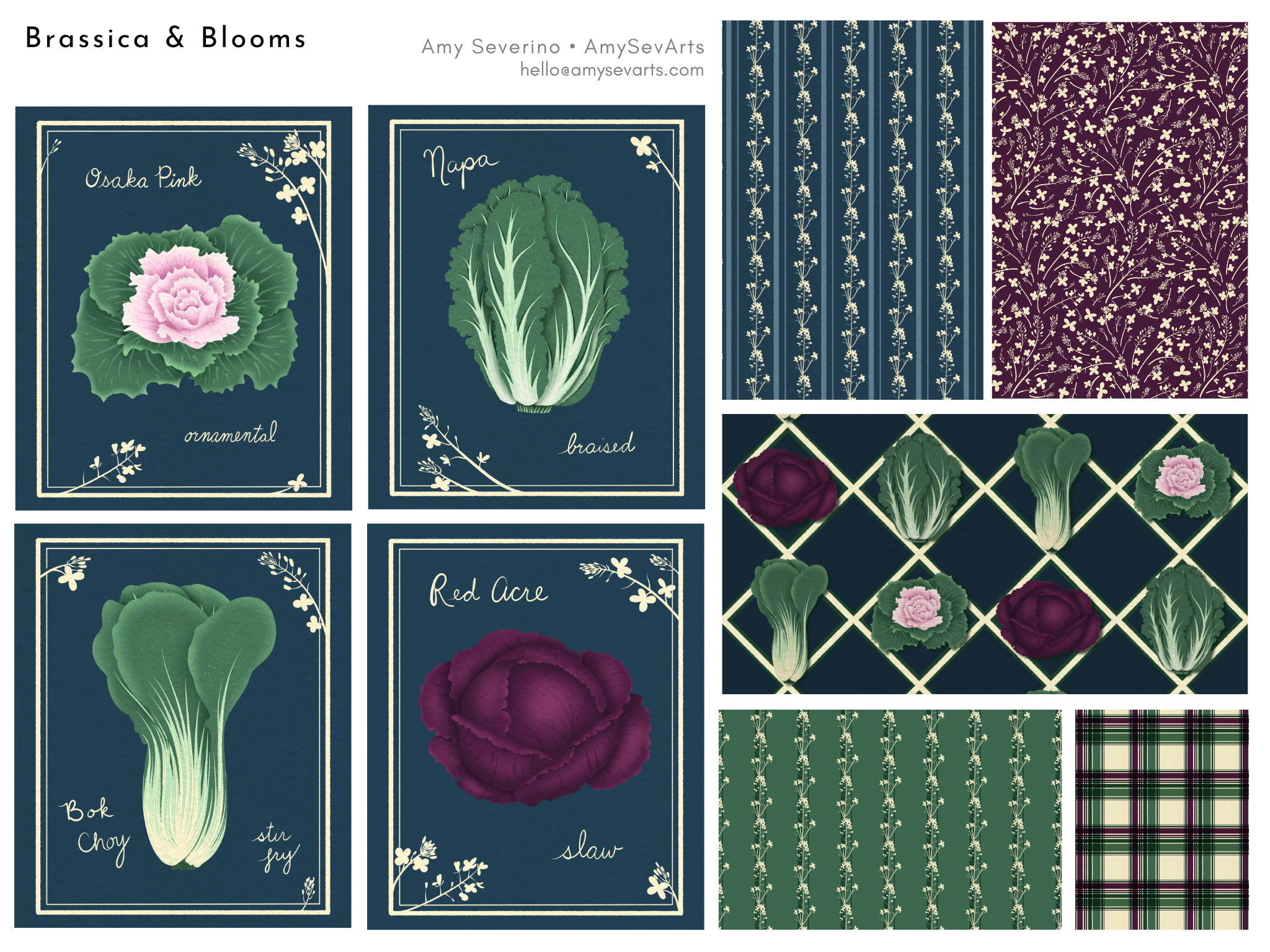 Brassicas &amp; Blooms