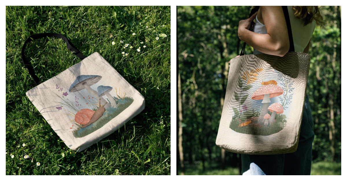 Mushroom Art and Mockups