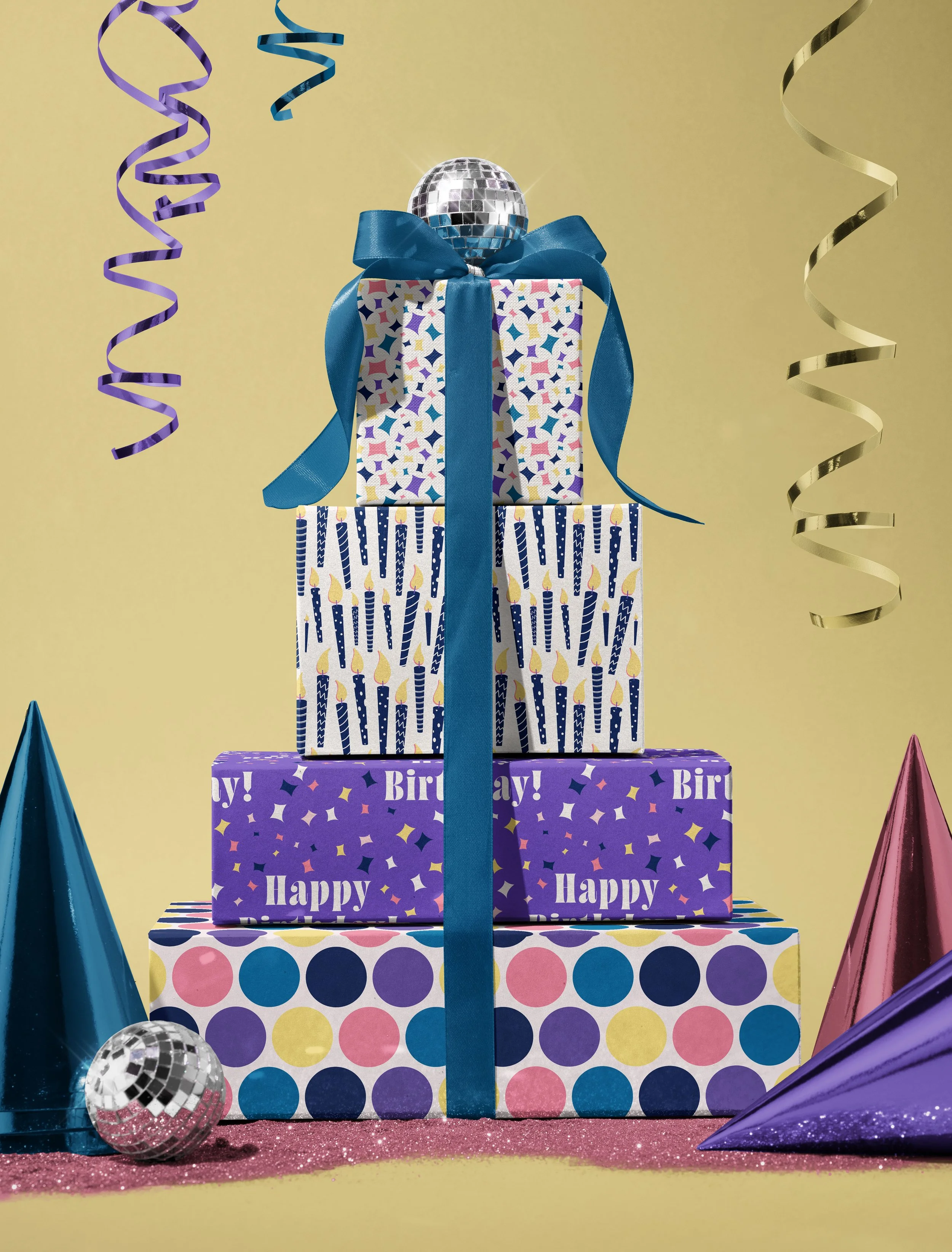 Gift box stack! Click the image to see the listing on Creatsy.com.