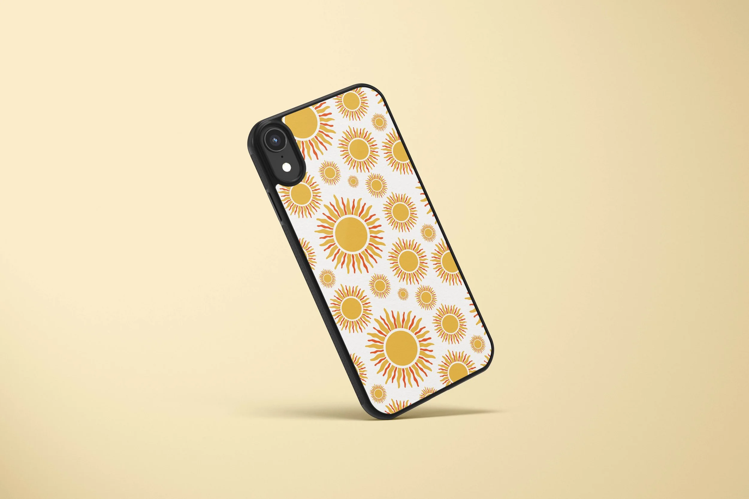 sun iPhone XR 2D Case (black) by Creatsy copy.jpg