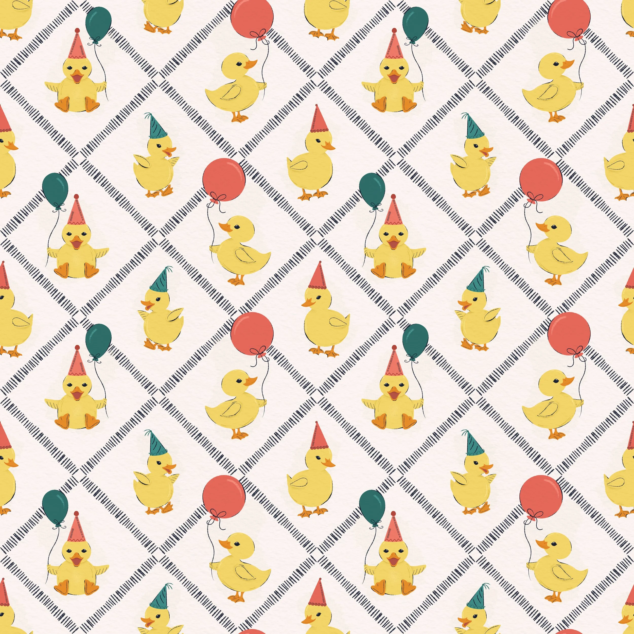 Birthday Duckling Harlq pattern 50p.jpg