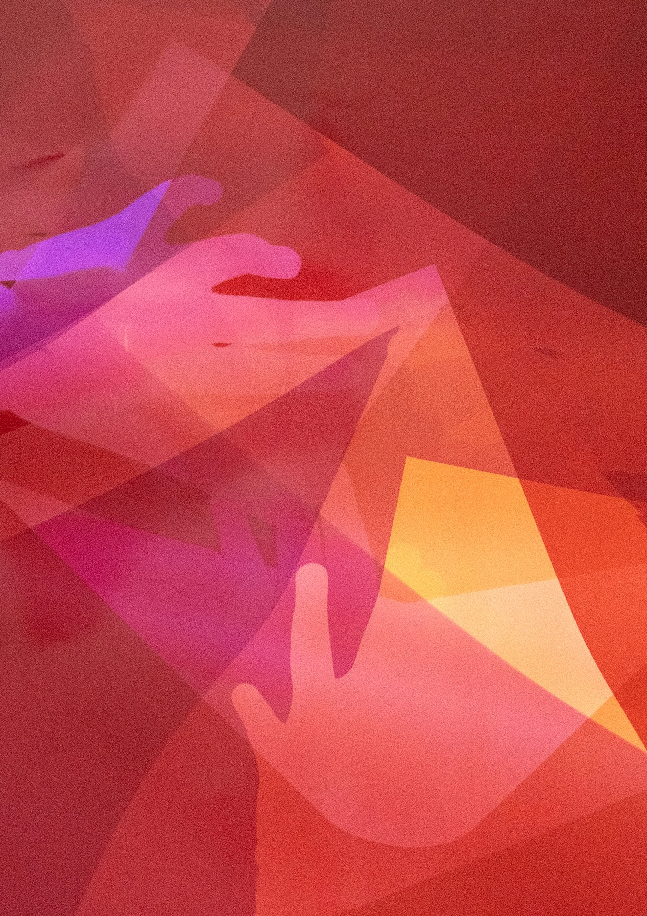 CMY, Photogram, 20x24", 2024
