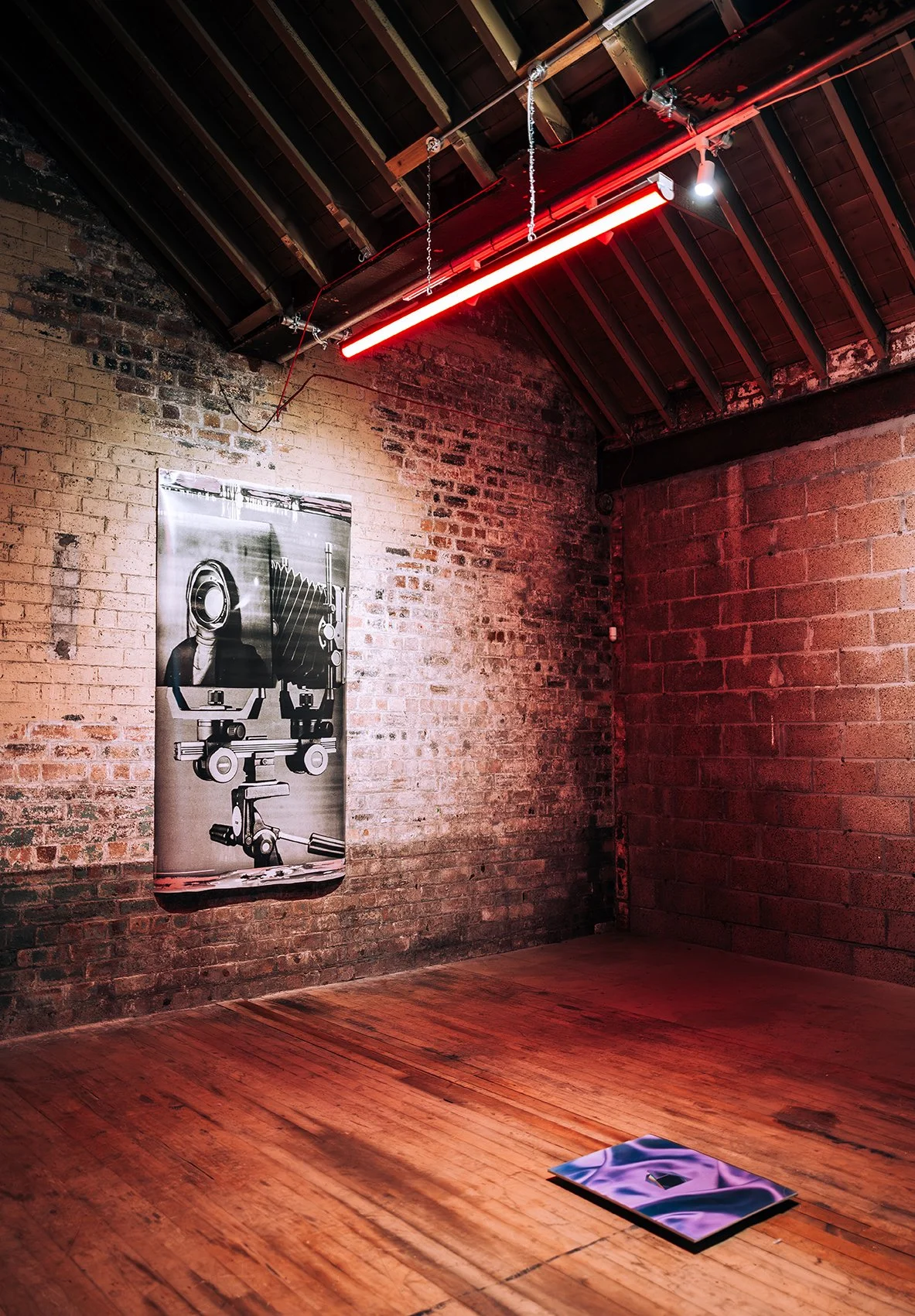 Installation at StrangeField, Glasgow, Nov 2024. Image by Chao-Ying Rao