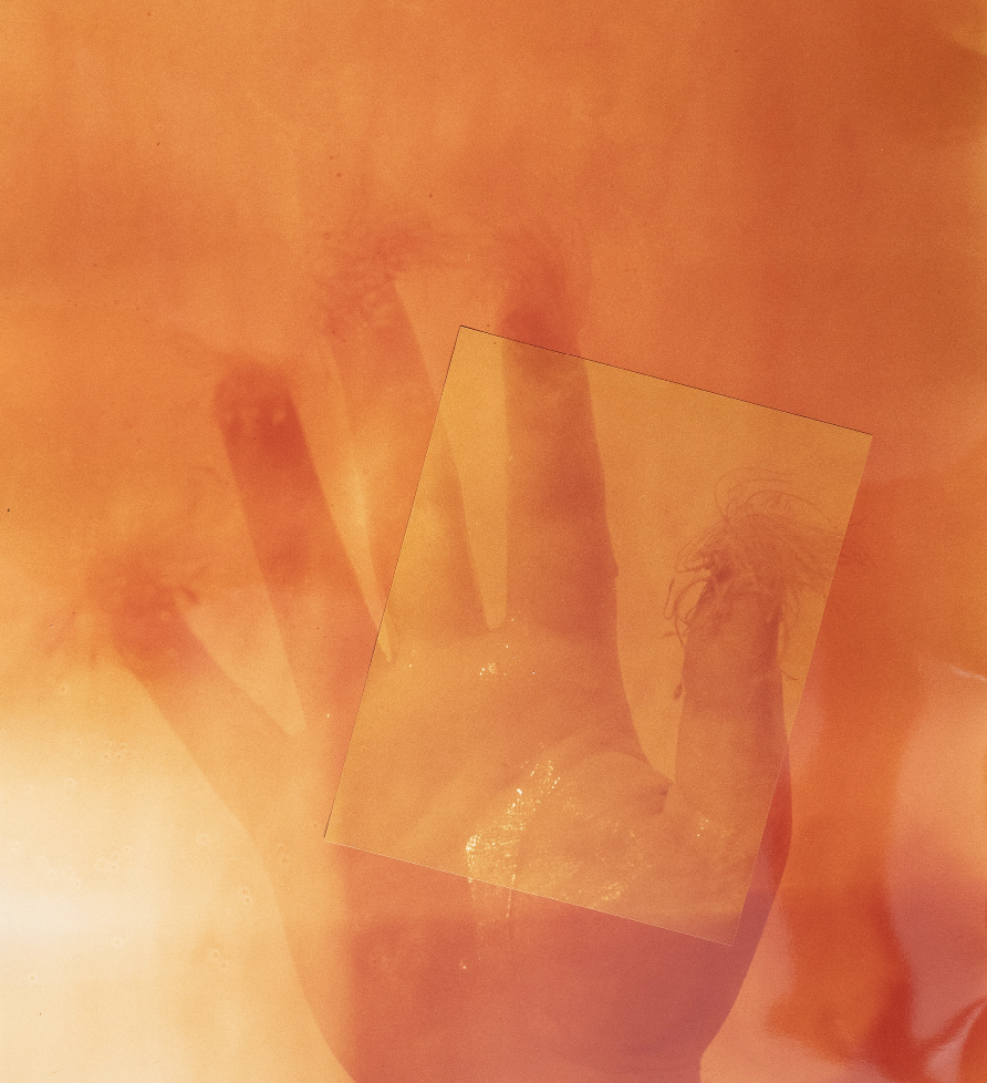 Threshold, C-Type print (20x24") + collaged C-Type print (8x10"), 2024