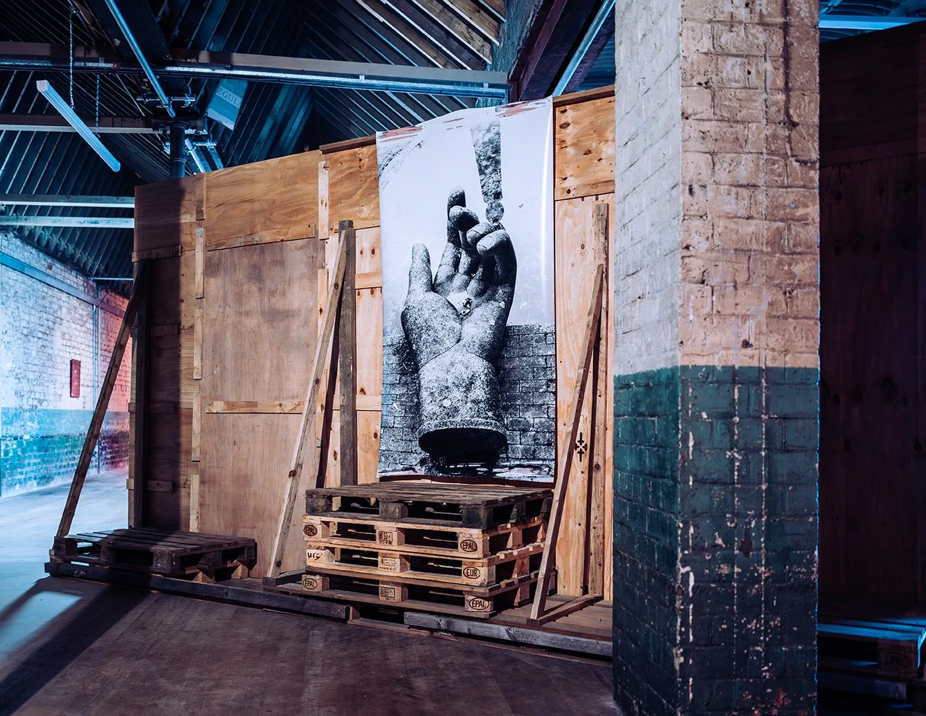 Installation at StrangeField, Glasgow, Nov 2024. Image by Chao-Ying Rao
