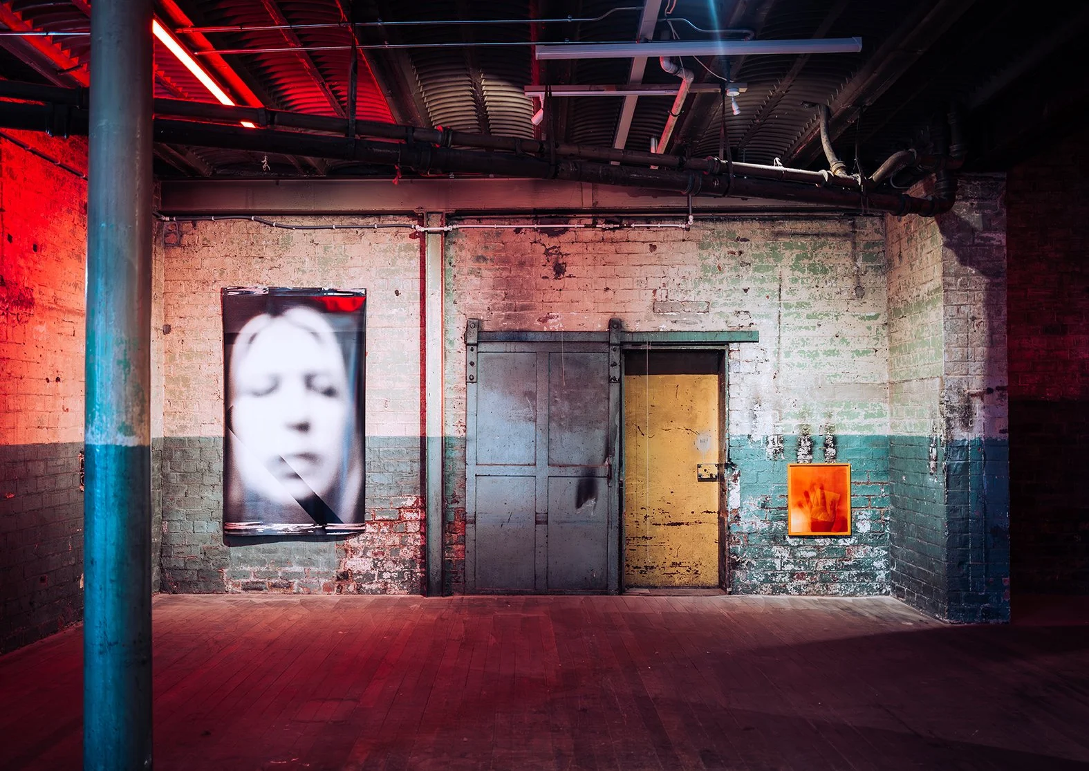 Installation at StrangeField, Glasgow, Nov 2024. Image by Chao-Ying Rao
