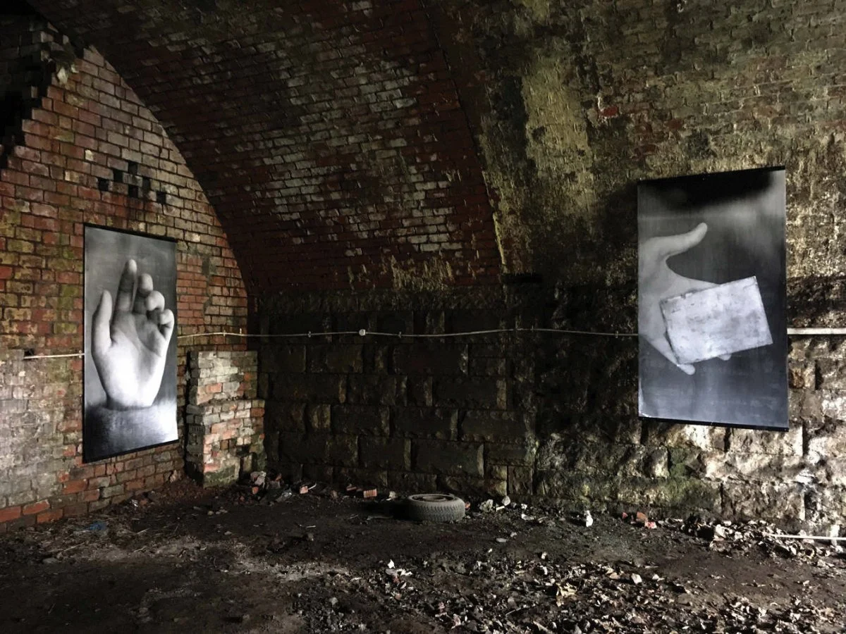 Exhibited at Laureston Arches (Glasgow), Hand-Printed Silver Gelatin Prints, 1.5m x 3m, 2018
