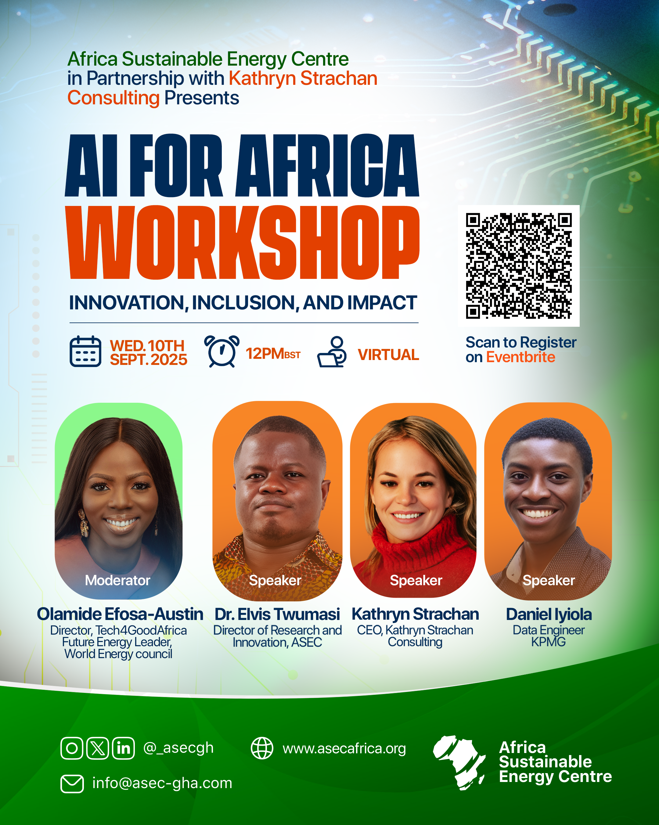 ASEC, Kathryn Strachan Consulting to host AI for Africa Workshop