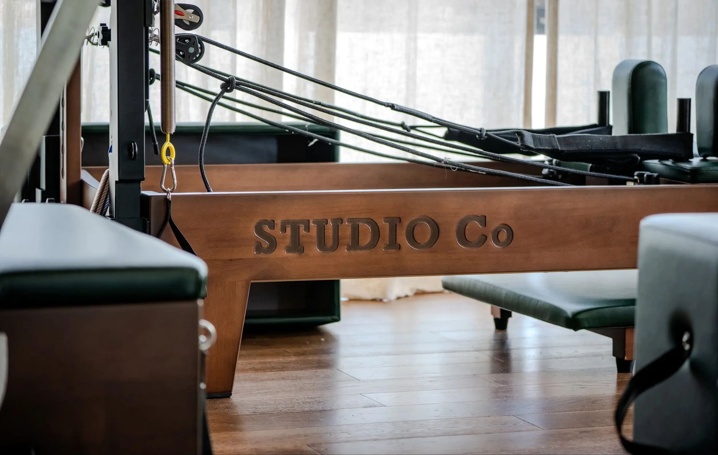 We&rsquo;re a little particular about our kit. And there&rsquo;s a reason for that.

@daisy_dean_pilates designed our custom Studio Co beds around the way we actually teach and programme, so you can get more out of every class, every movement and eve