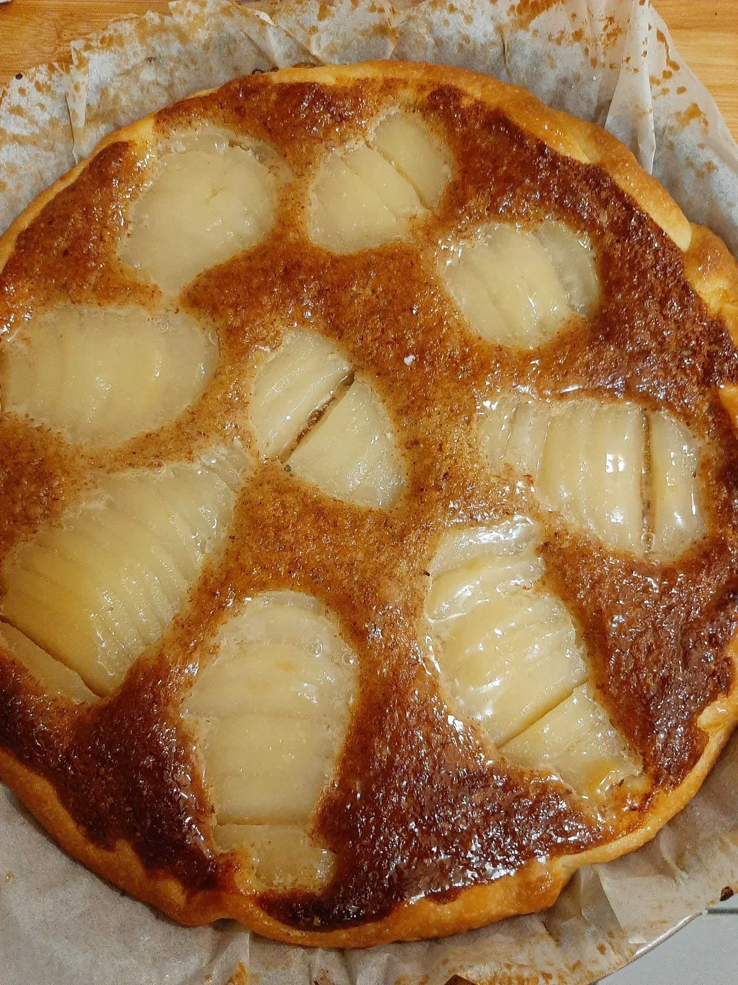Tarte poire amande