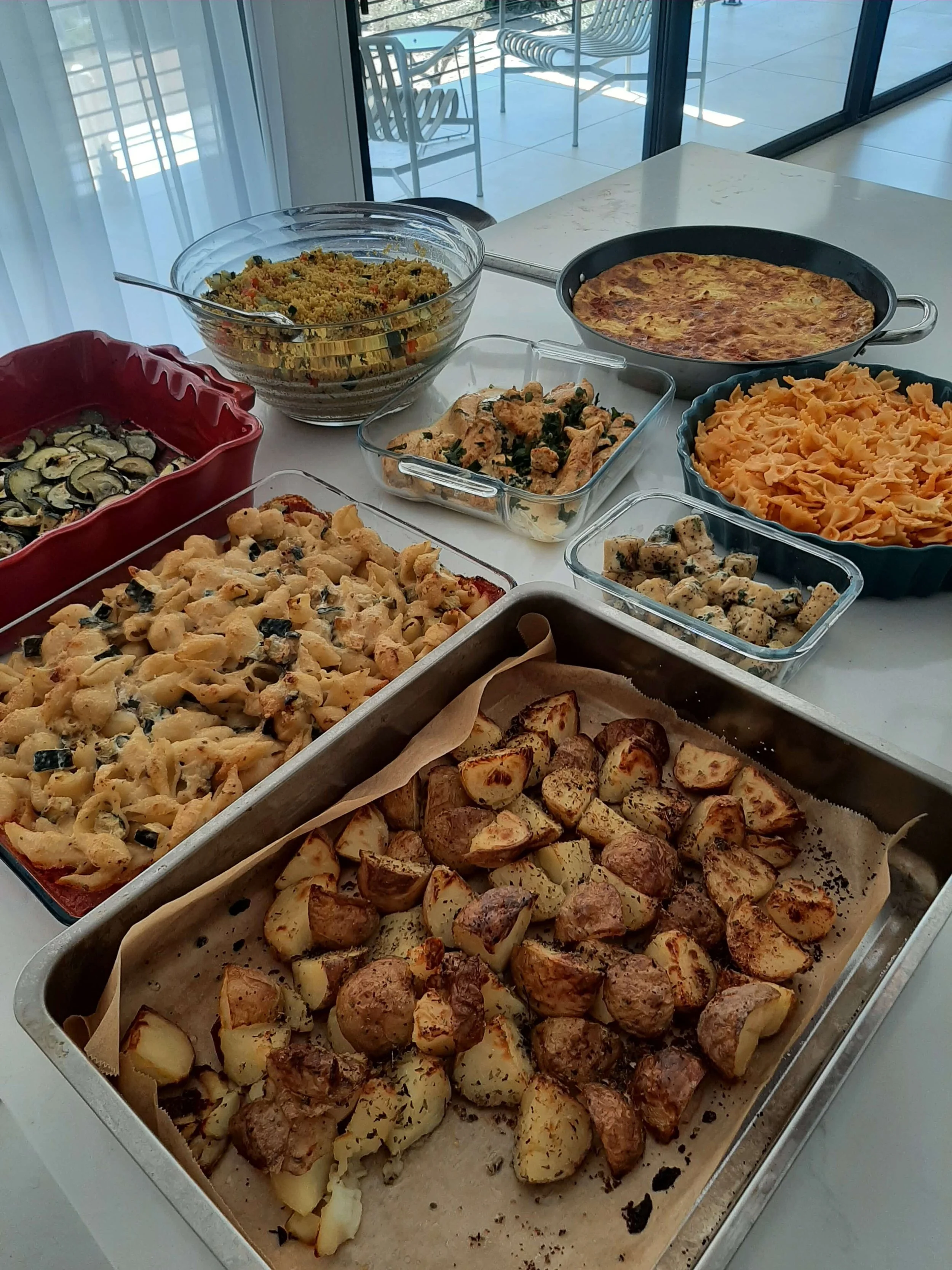 Batchcooking pour 8 personnes